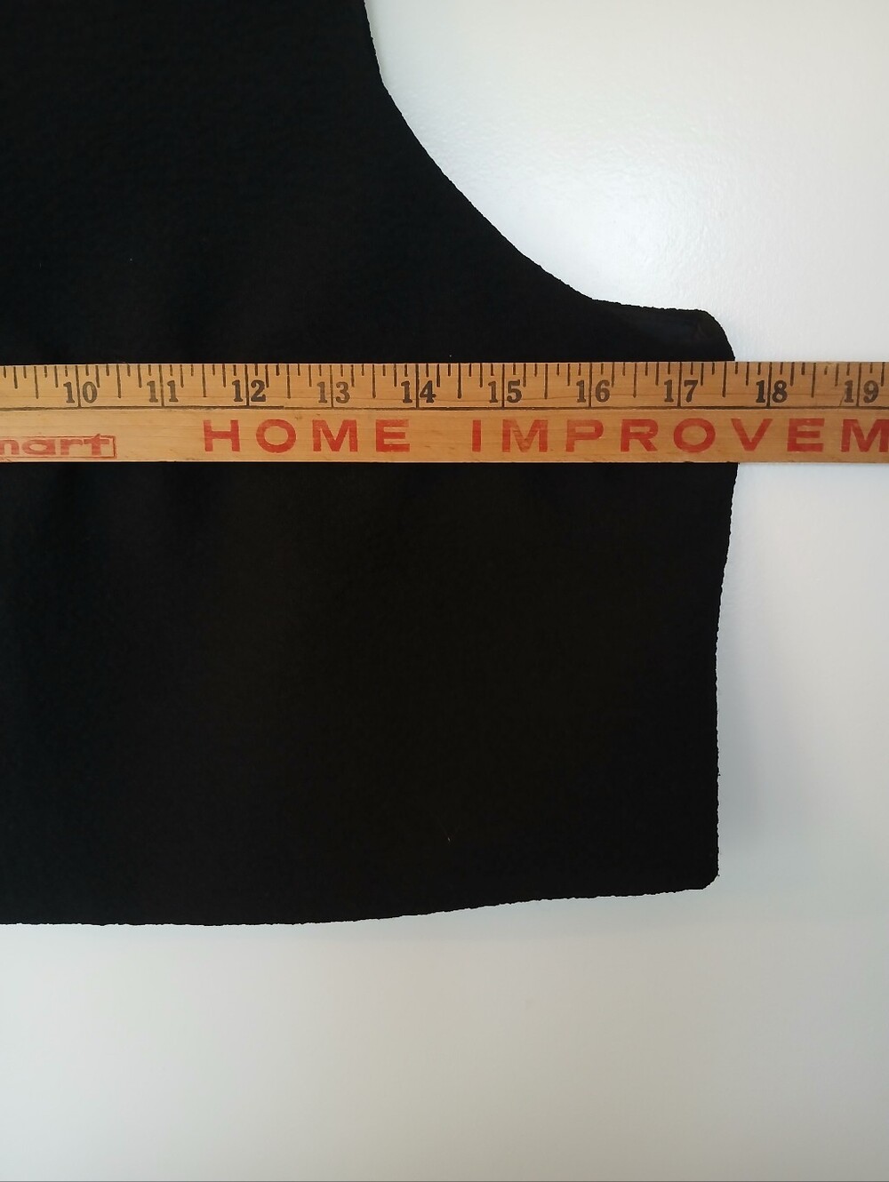 Black Halo Sanibel Black Crop Top Zipper Back Size 6 - Picture 6 of 9